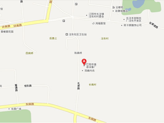 点击进入江阴市铸造设备厂有限公司的百度地图