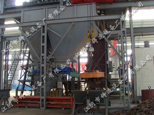 沛县东明炉后自动配料、上料