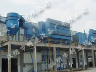 常发集团10t冲天炉风机反吹布袋除尘