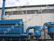 江铜集团10t冲天炉风机反吹布袋除尘