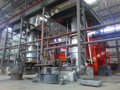 西安煜阳30t/h冲天炉视频