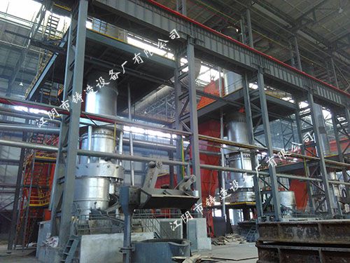 西安煜阳30t/h冲天炉视频