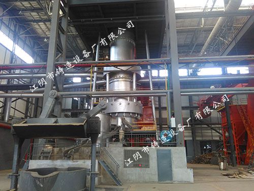 西安煜阳30t/h冲天炉视频