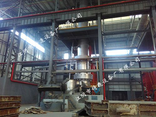 西安煜阳30t/h冲天炉视频