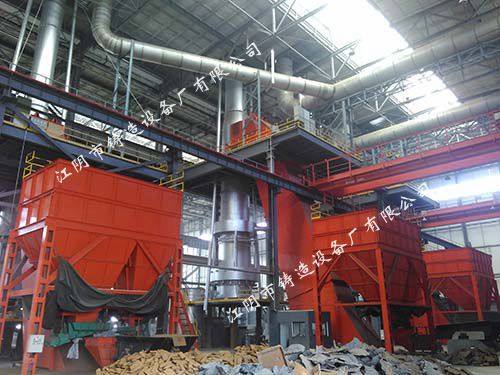 西安煜阳30t/h冲天炉视频