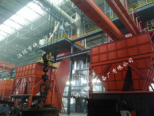 西安煜阳30t/h冲天炉视频