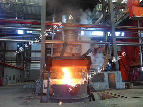 西安煜阳30t/h冲天炉视频