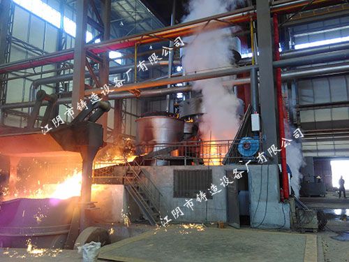 西安煜阳30t/h冲天炉视频
