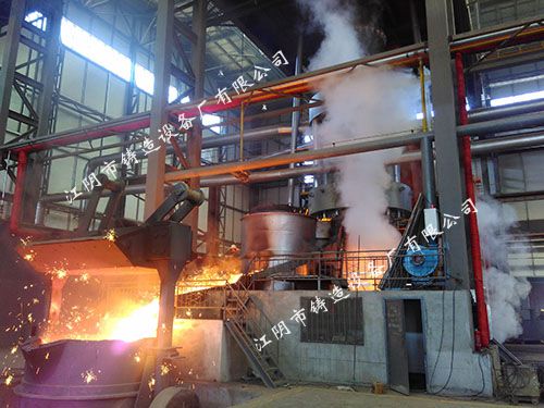 西安煜阳30t/h冲天炉视频